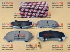 Тормозные колодки передние для Nissan Rogue T32 (2014-2020), Nissan Rogue Sport (2017-2024), Ashika