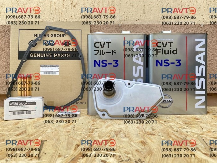 Комплект для замены масла в вариаторе Nissan Qashqai J11 (2013-2021 ...