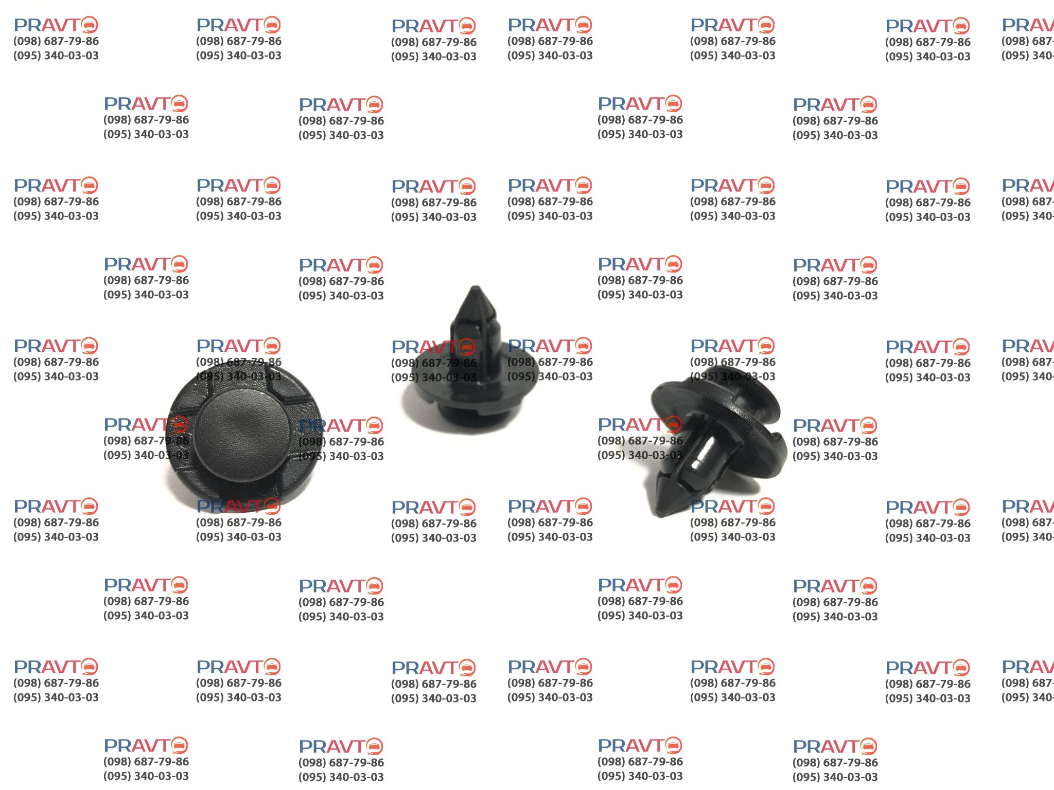 Кліпса-пістон кріпильна Nissan 01553-09321, 0155309321, купити в