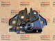 Замок капота с датчиком Mitsubishi 5908A291