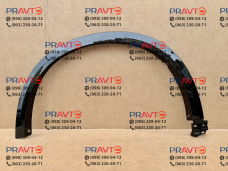 Расширитель (молдинг) переднего левого крыла Piano Black для Mazda CX-5 KF (2022–2025)