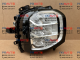 Фара передняя правая LED Mitsubishi 8301D812, 26010WB40P