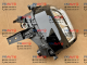 Фара передняя правая LED Mitsubishi 8301D812, 26010WB40P
