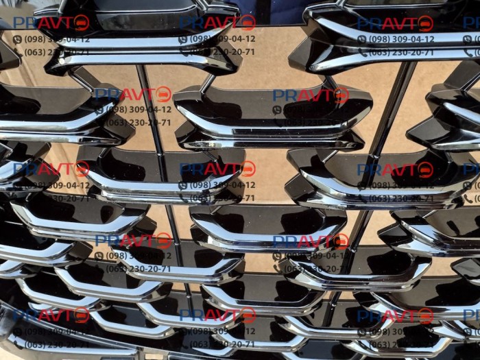 Решітка радіатора (Piano Black) для Mazda CX-5 KF (2022–2025)