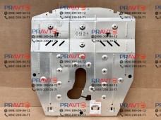 Защита двигателя Kolchuga для Nissan Rogue T32 (2014-2020), WhiteCover