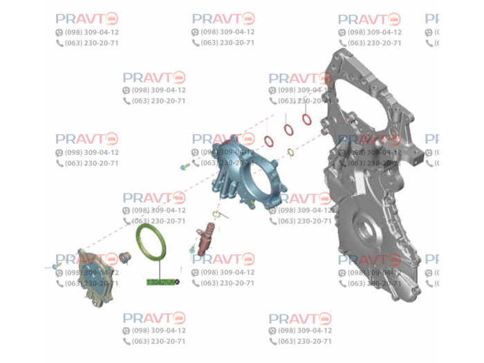 Сальник распредвала BH1630E Infiniti QX50 J55 (2017-2027)