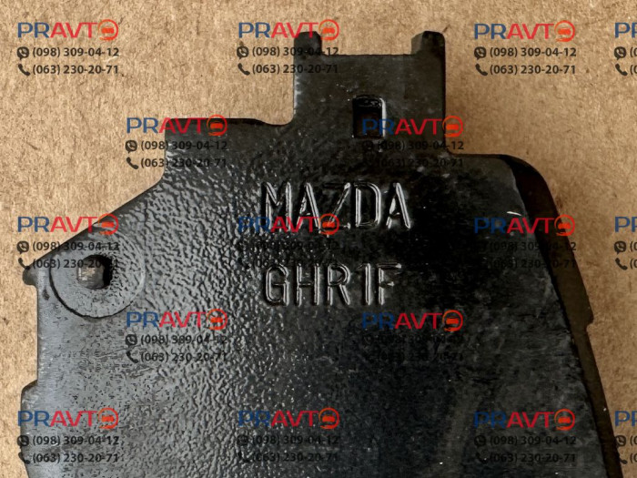 Передні гальмівні колодки (2 пропили) Mazda 6 GL (2017-2024)