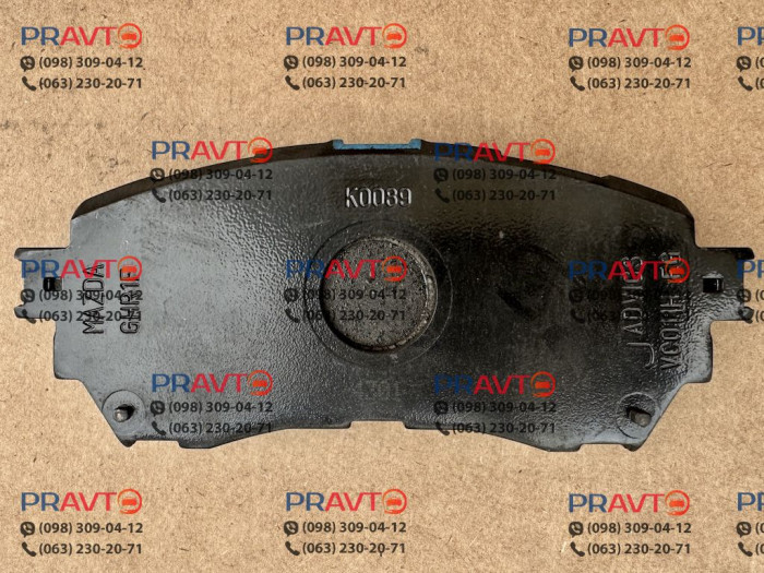 Передні гальмівні колодки (2 пропили) Mazda 6 GL (2017-2024)