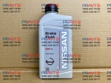 Тормозная жидкость Nissan Brake Fluid Dot 4 (1 литр)