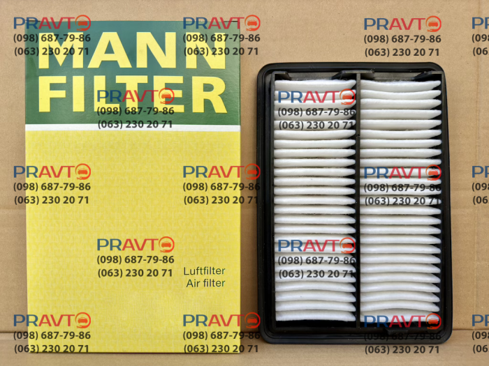 Фільтр повітряний Nissan Rogue T32 (2014-2020), Nissan Rogue Sport (2017-2024), MANN-FILTER