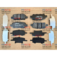 Гальмівні колодки задні для Nissan Rogue T32 (2014-2020), Nissan Rogue Sport (2017-2024), REMSA ножний ручник