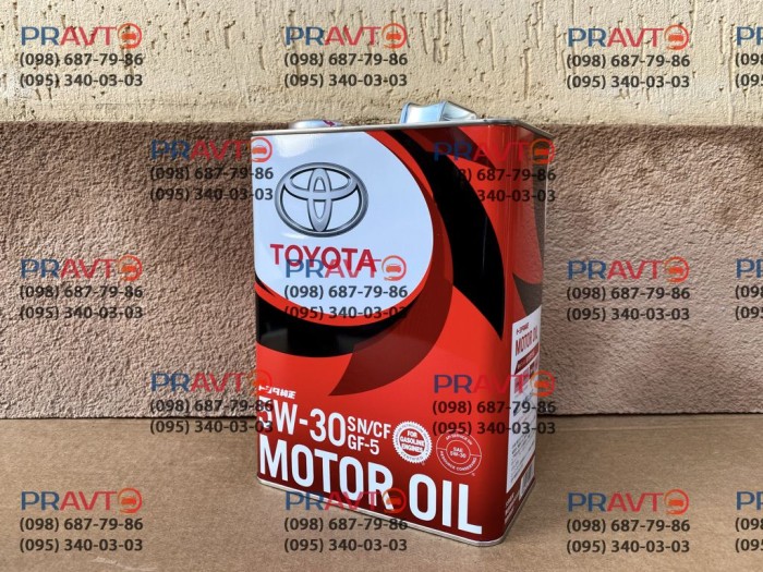 Моторне масло Toyota Motor Oil SN/CF GF-5 5W-30, 08880-10705
