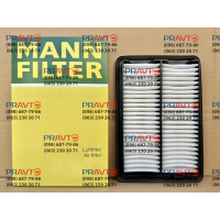 Фільтр повітряний Nissan X-Trail T32 (2014-2020), Nissan Qashqai J11 (2013-2021), MANN-FILTER