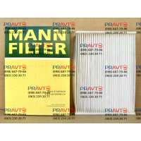 Фільтр салону Nissan X-Trail T32 (2014-2020), Nissan Qashqai J11 (2013-2021), MANN-FILTER