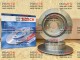 Тормозной диск задний для Nissan Rogue T32 (2014-2020), Nissan Rogue Sport (2017-2024), BOSCH ножной ручник