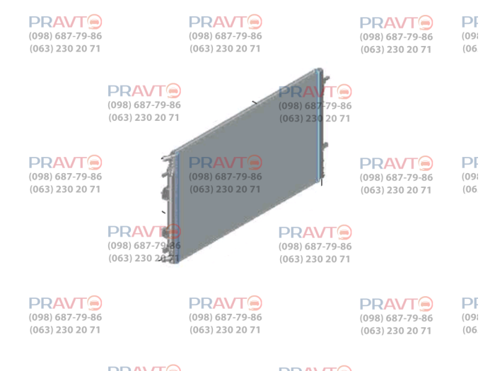 Радіатор інтеркулера для Nissan Rogue T33 (2020-2027), Nissan X-TRAIL T33 (2022-2027)