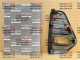 Накладка противотуманной фары левая для Nissan Kicks P15 (2020-2024)