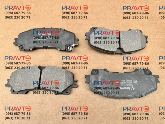 Тормозные колодки передние для Infiniti QX50 J50 (2007-2017), Infiniti QX50 J55 (2017-2027), BREMBO