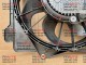 Диффузор радиатора охлаждения Mazda PYG6-15-025B, PYG6-15-025A