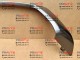 Молдинг (накладка) переднього бампера Nissan 620844MT0A, 62084-4MT0B